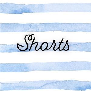 Various types of shorts